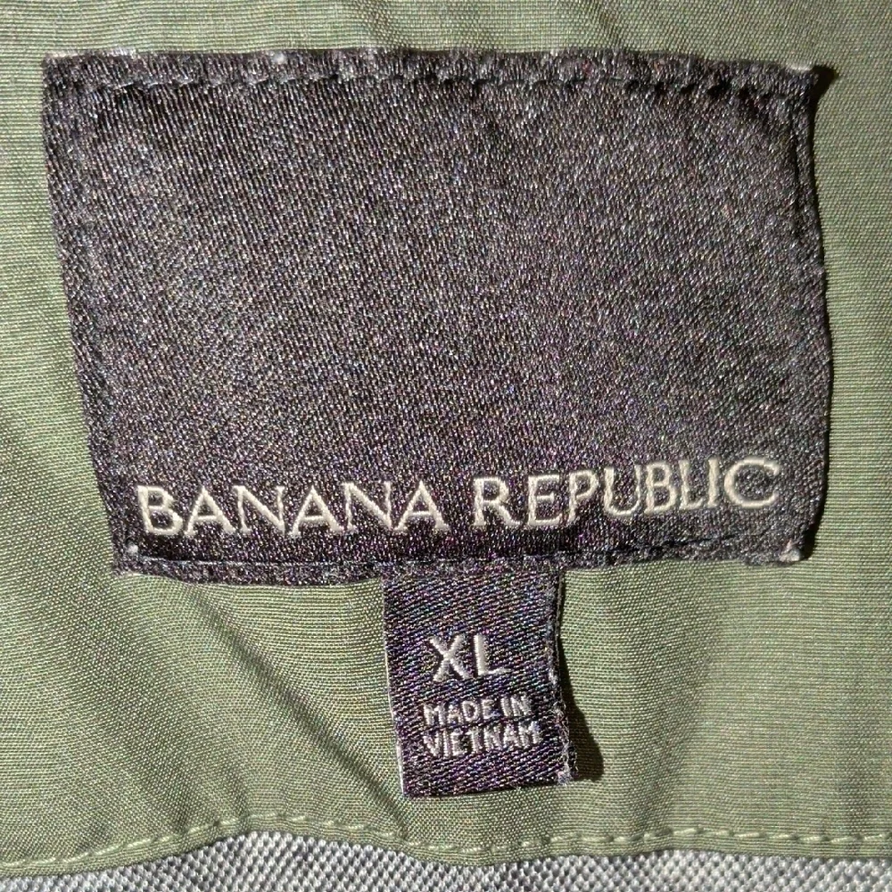Men's Banana Republic x Schoeller Switzerland Olive Bomber Jacket